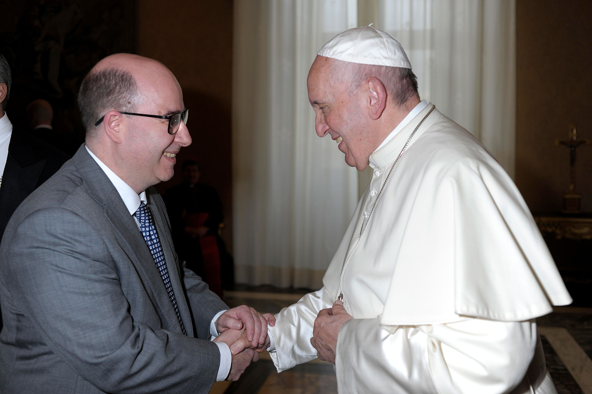 Rettore con Papa